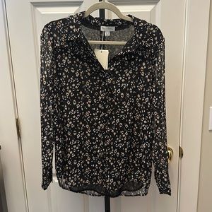 See You Soon Printed Blouse NEW